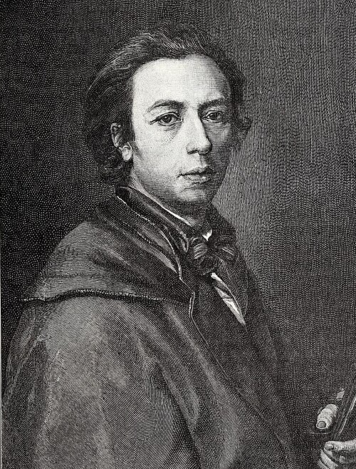 Selbstporträt, , Anton Raphael Mengs