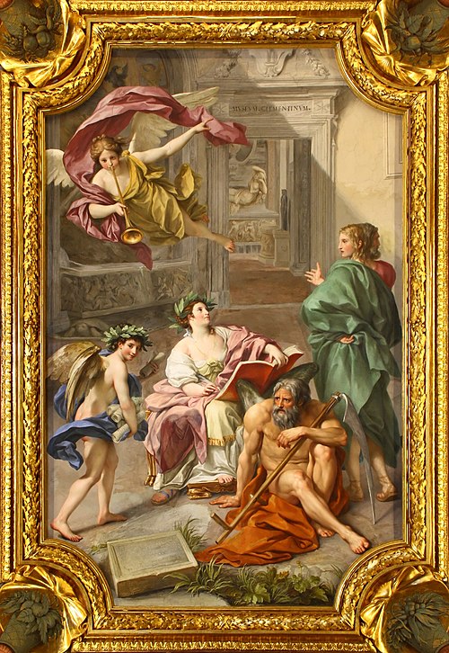 Le triomphe de l'Histoire sur le Temps, 1772, Anton Raphael Mengs