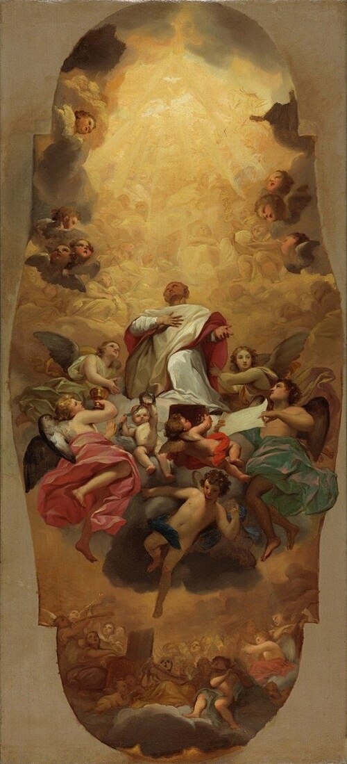 The Glory of St. Eusebius of Rome, , Anton Raphael Mengs