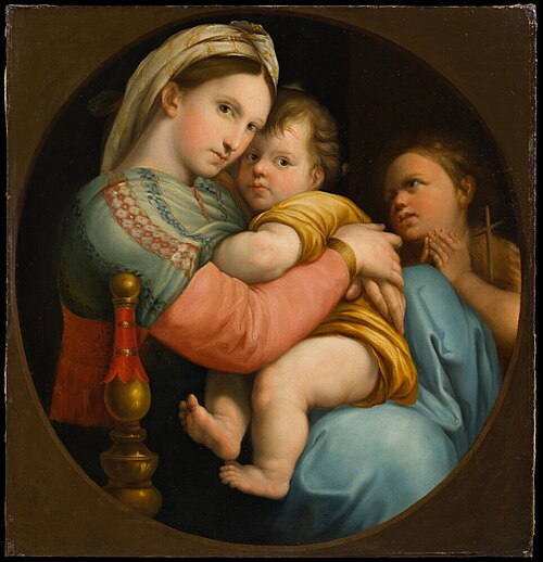 Madonna della Sedia, 1770, Anton Raphael Mengs