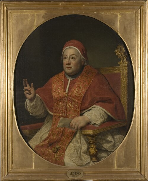 Pope Clement XIII (1693–1769), , Anton Raphael Mengs