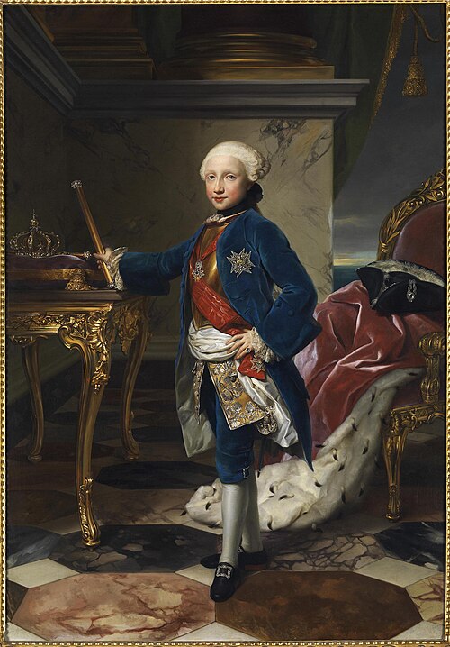 Le Portrait de Ferdinand iV, 1759, Anton Raphael Mengs