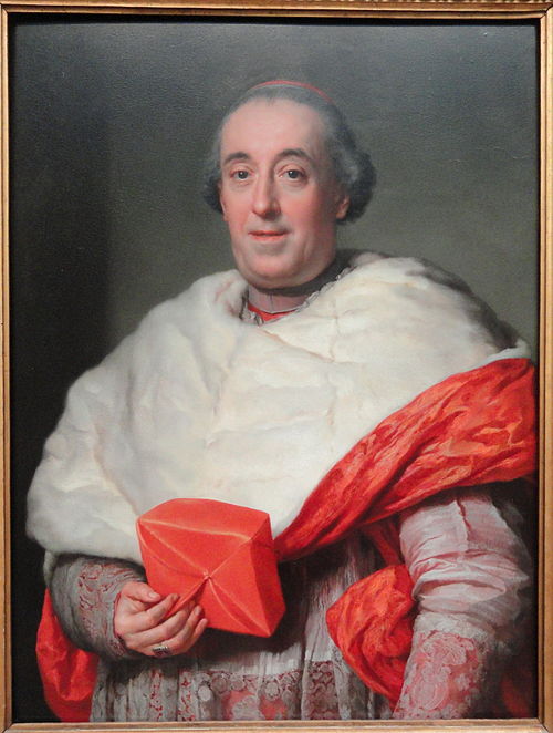 Portrait du cardinal Zelada, 1773, Anton Raphael Mengs