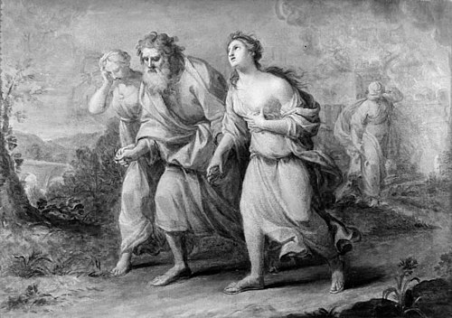 Lot and his Daughters, 1761, Anton Raphael Mengs