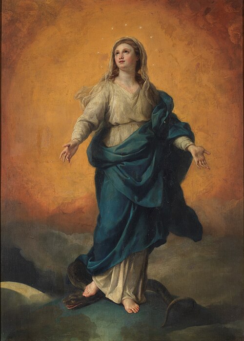 The Immaculate Conception, 1701, Anton Raphael Mengs