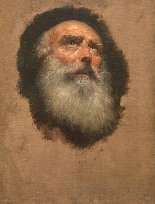 Head of an Apostle, 1764, Anton Raphael Mengs
