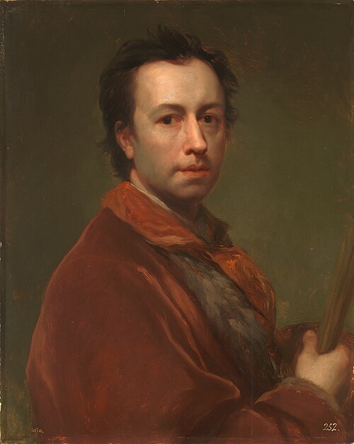 Self-portrait, 1761, Anton Raphael Mengs