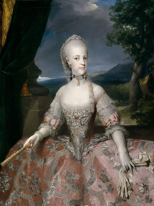Maria Carolina of Habsburg-Lorraine, Queen of Naples, 1768, Anton Raphael Mengs