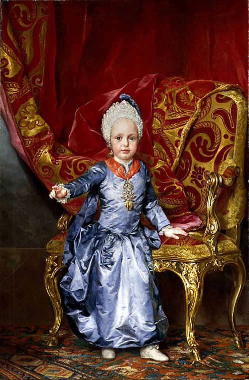 L'Archiduc François d'Autriche, 1770, Anton Raphael Mengs