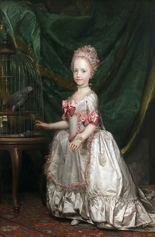 The Archduchess Maria Teresa of Austria, 1771, Anton Raphael Mengs