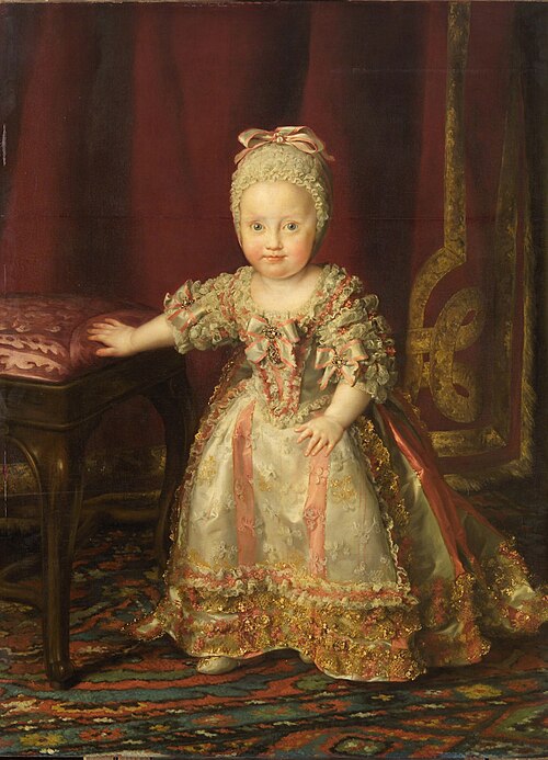 Infantin Maria Theresa von Neapel (1772-1807), 1773, Anton Raphael Mengs