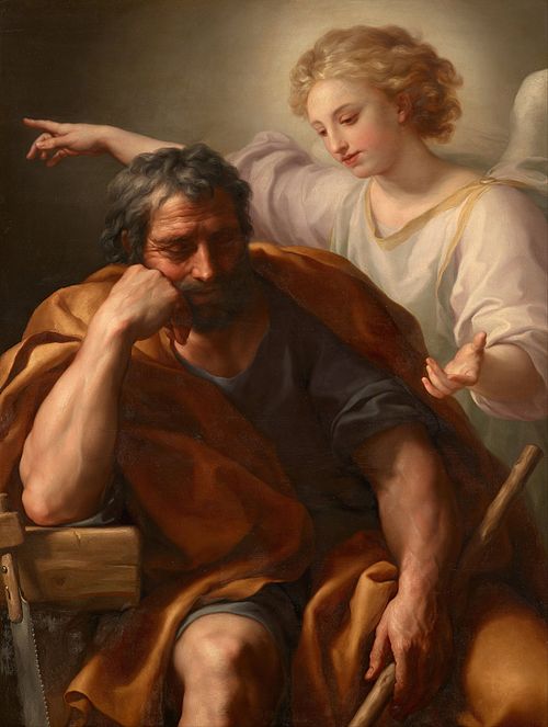 The Dream of St. Joseph, 1773, Anton Raphael Mengs