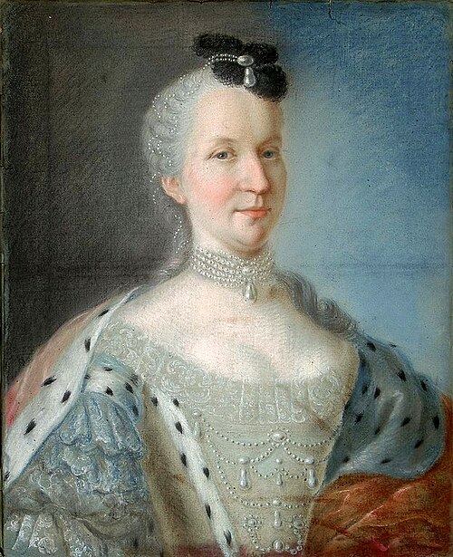 Portret Marii Czapskiej, 1740, Anton Raphael Mengs