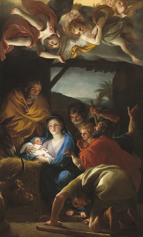 Adoration of the Shepherds, 1764, Anton Raphael Mengs