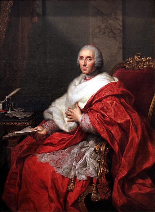 Portrait of cardinal Alberico Archinto (1698-1758), 1756, Anton Raphael Mengs