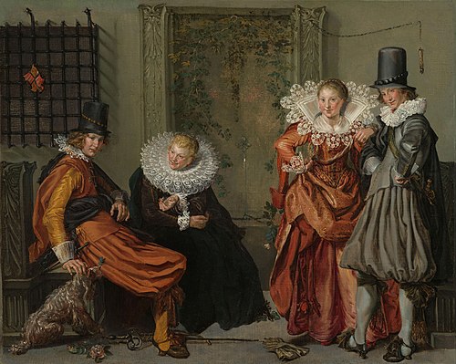 La Joyeuse Compagnie, 1618, Willem Pietersz. Buytewech