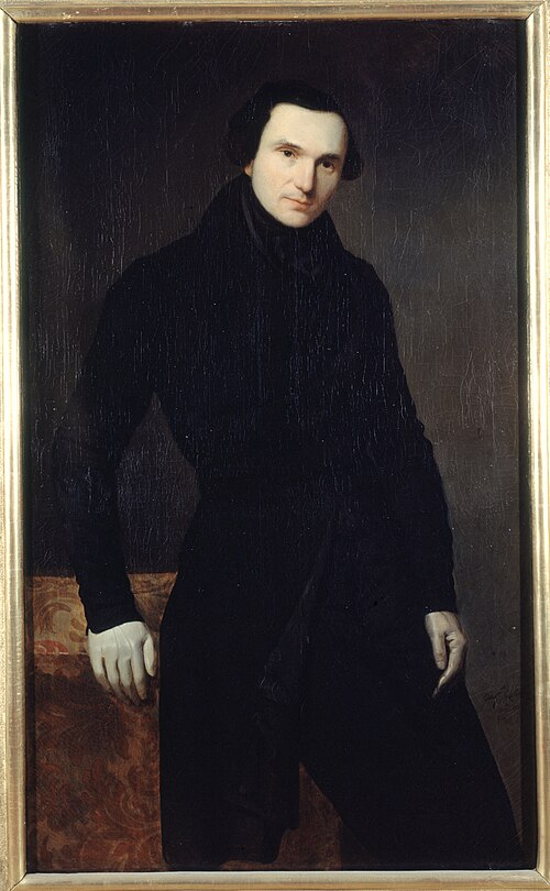 Portrait d'Eugène Renduel (1798-1874), éditeur, 1836, Auguste de Châtillon