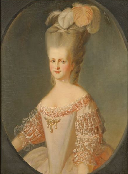 Portrait de Louise-Marie Adélaïde de Bourbon, duchesse d’Orléans (1753-1821), 1836, Auguste de Châtillon