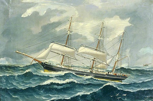 Vanguard, 1850, Thomas G. Purvis