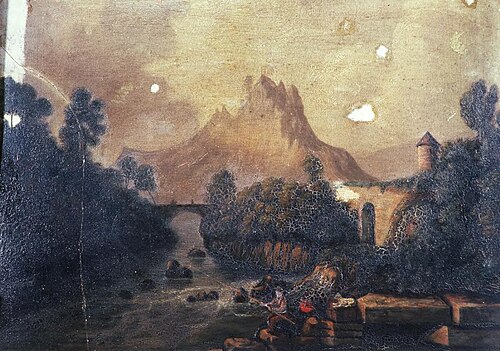 Landscape, South Wales, 1840, Taliesin Williams