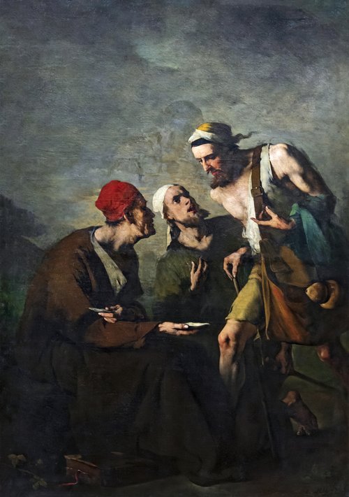 L'huître et les plaideurs, 1868, Augustin Théodule Ribot