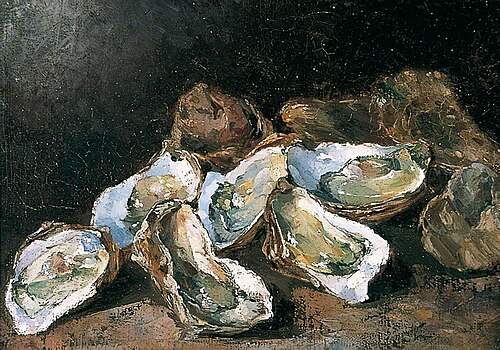 Still Life with Oysters, , Augustin Théodule Ribot