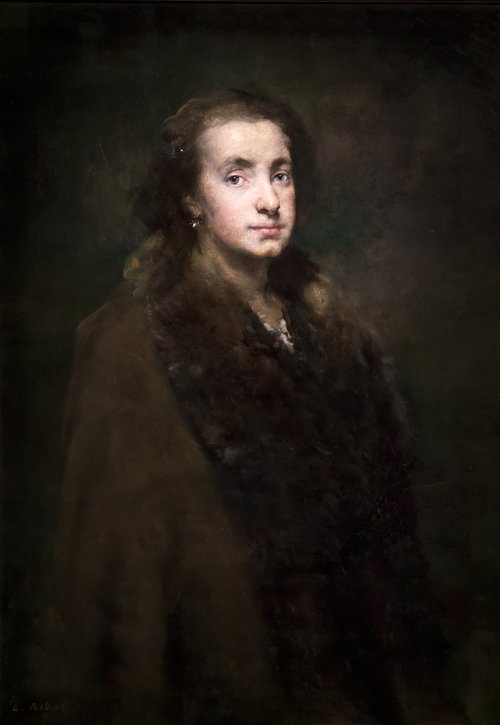 Portrait de ma fille, 1884, Augustin Théodule Ribot