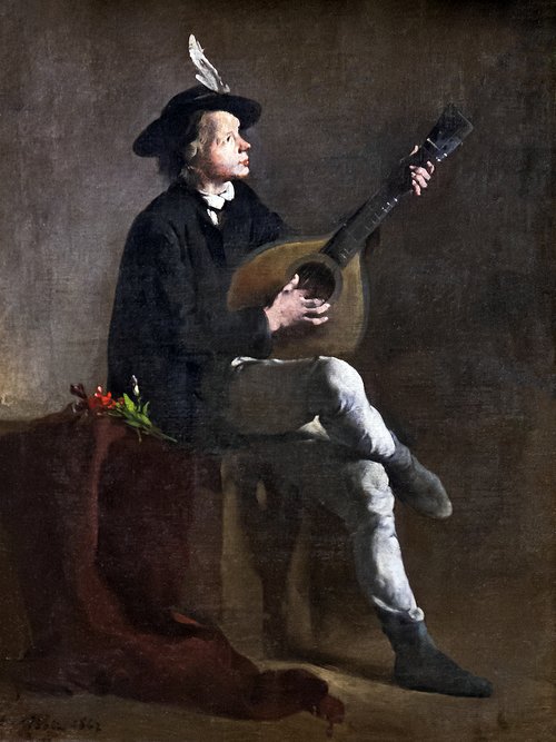Le Musicien, , Augustin Théodule Ribot