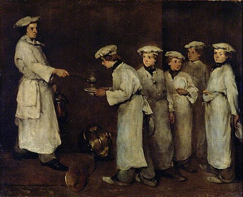 Kitchen Scene, , Augustin Théodule Ribot