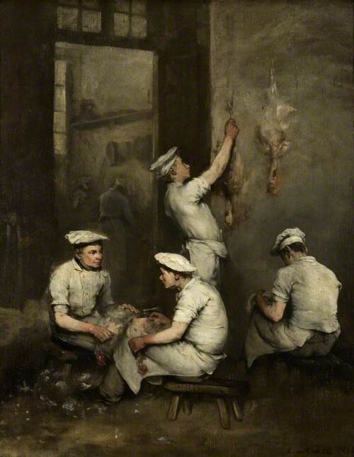The Cooks, 1862, Augustin Théodule Ribot