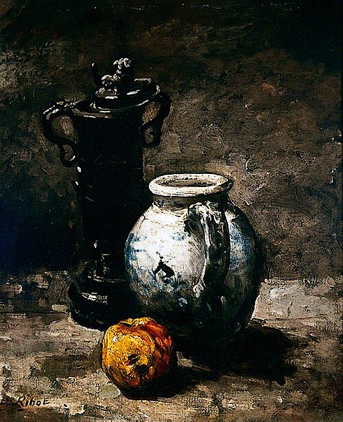 Still Life with Jug, 1880, Augustin Théodule Ribot