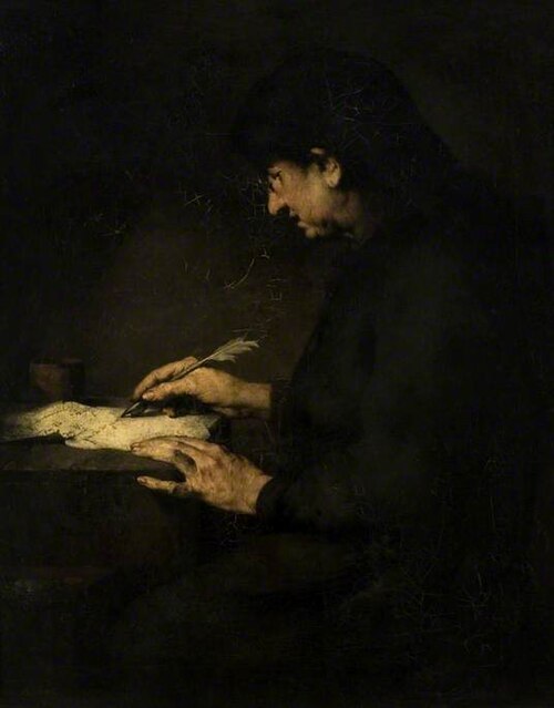 The Accountant, 1878, Augustin Théodule Ribot