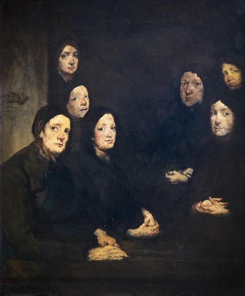 Au sermon, , Augustin Théodule Ribot
