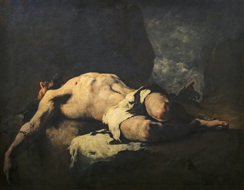 Le Bon Samaritain, 1870, Augustin Théodule Ribot