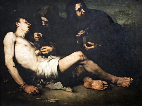 Saint Sébastien martyr, 1865, Augustin Théodule Ribot