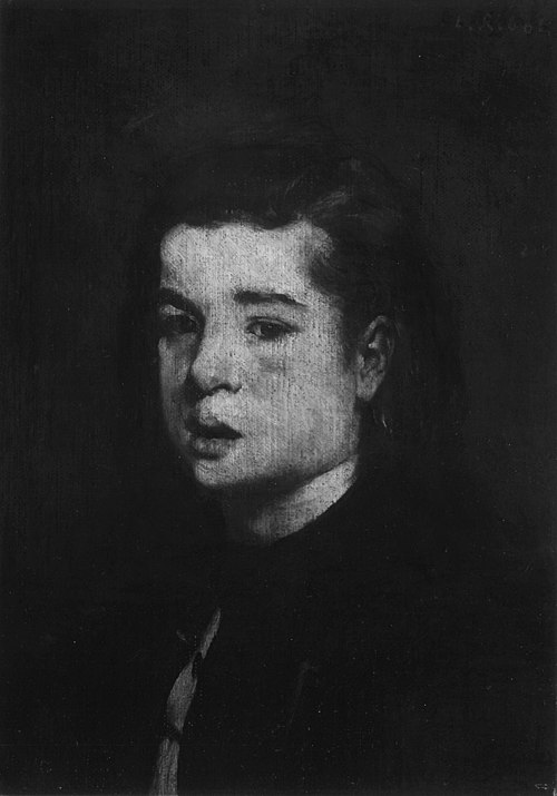 The Artist's Daughter, 1862, Augustin Théodule Ribot