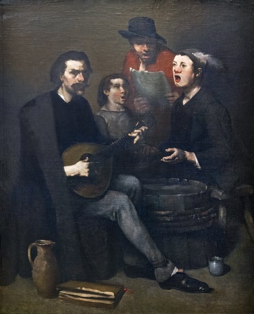Singers, 1865, Augustin Théodule Ribot