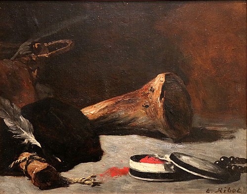 Nature morte, , Augustin Théodule Ribot