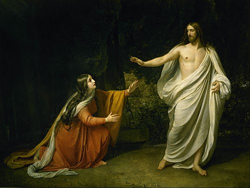 Apparition du Christ à Marie-Madeleine après la Résurrection, 1835, Alexandre Ivanov