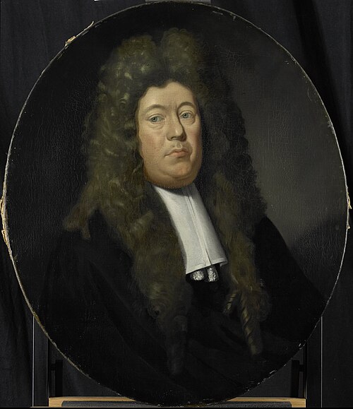Portrait of Adriaen Paets, Director of the Rotterdam Chamber of the Dutch East India Company, electe, 1706, Pieter van der Werff