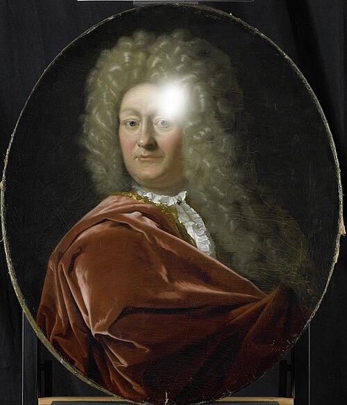 Portrait of Adriaen Paets, Director of the Rotterdam Chamber of the Dutch East India Company, electe, 1712, Pieter van der Werff