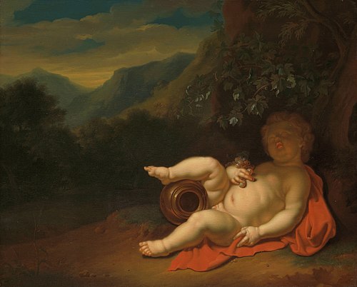 Bacchus enfant, 1711, Pieter van der Werff