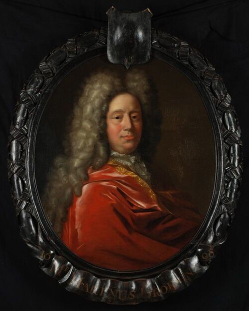 Portrait of Marinus Groeninx (1655-1730), 1708, Pieter van der Werff
