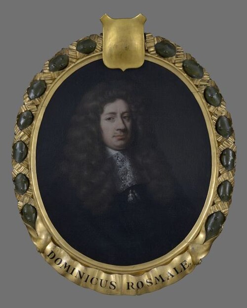 Portret van Dominicus Roosmale (Roosmalen) (?-1689), 1708, Pieter van der Werff