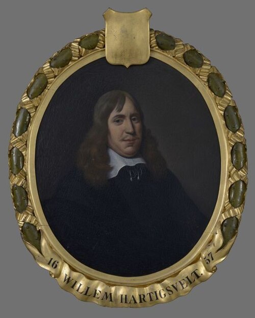 Portret van Willem Hartigsvelt (?-1664), , Pieter van der Werff