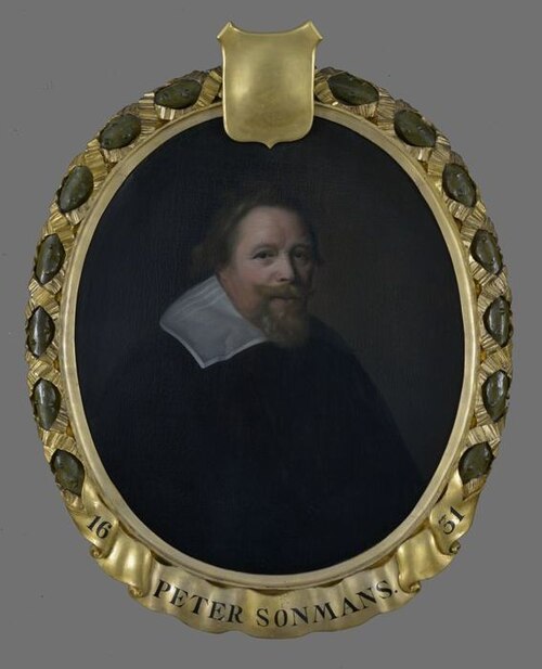 Portret van Pieter Sonmans (1588-1660), , Pieter van der Werff