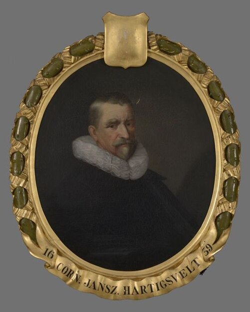 Portret van Cornelis Jansz. Hartigsvelt (vóór 1586-1641), 1708, Pieter van der Werff