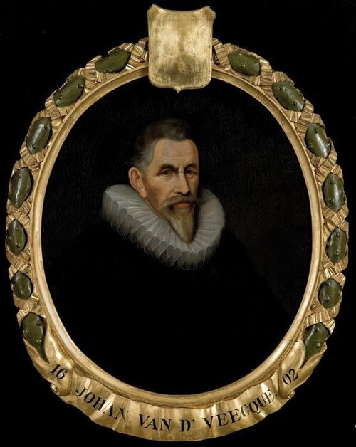 Portret van Johan van der Veeken (1549-1616), , Pieter van der Werff