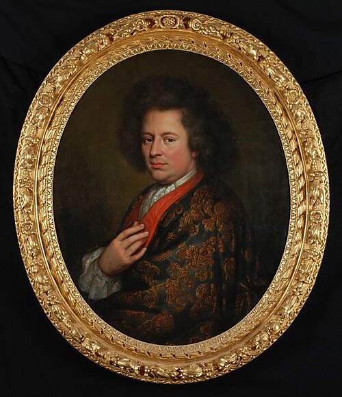 Portrait of Bastiaen Schepers, 1700, Pieter van der Werff