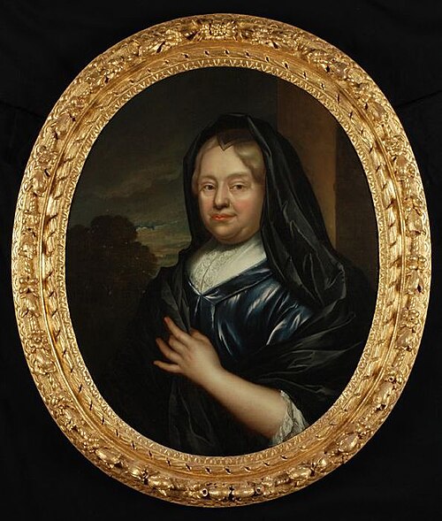 Portrait of Maria Schepers (1643-1735) (?), 1712, Pieter van der Werff
